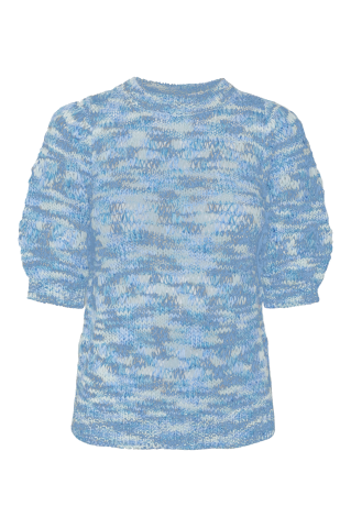 Vmmaddi 2/4 o-neck pullover boo Mazarine blue