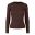 PCCRISTA LS O-NECK KNIT NOOS BC Chicory Coffee