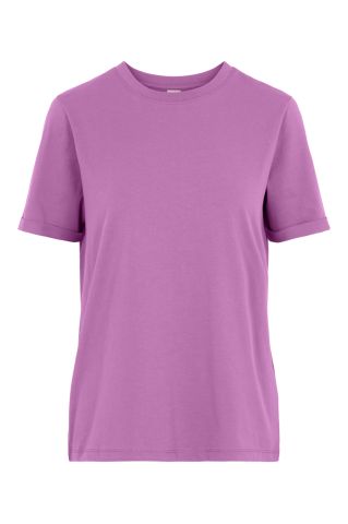 Pcria Ss Fold Up Solid Tee Noos Bc Violet