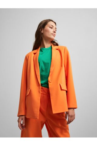 Yasmalabo Ls Blazer - Ca Vibrant Orange