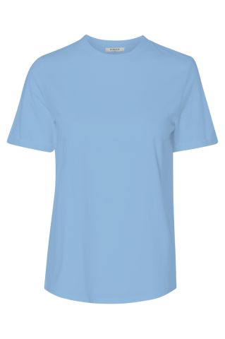 Pcria Ss Fold Up Solid Tee Noos Bc Airy Blue