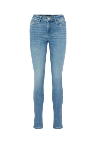 Pcdelly Skinny Stretch Jeans Light Blue Denim
