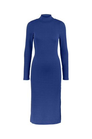 Pcfioni Ls Midi Dress D2D Mazarine Blue