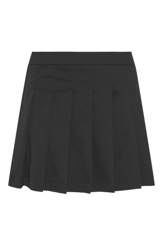 Pcgala mw mini plisse skirt d2d jit Black