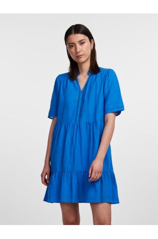 Pcjeanita Ss Dress French Blue