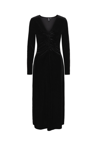 Pcnatalie Ls Long Dress D2d Black