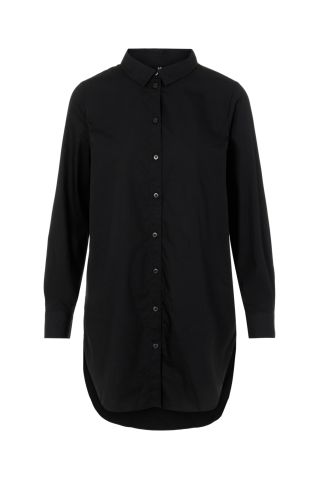 Pcnoma Ls Long Basic Skjorte Noos Bc Black