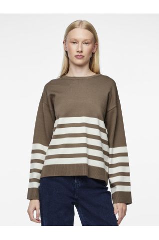 Pcpenelope ls o-neck knit pwp mm Fossil