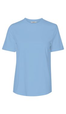 Pcria Ss Fold Up Solid Tee Noos Bc Airy Blue