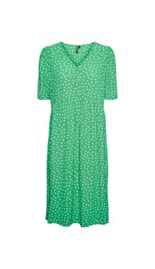 Pcsasha 2/4 V-Neck Midi Dress D2d Irish Green