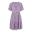 Pcsonia Ss Wrap Dress Camp Kac Dahlia Purple