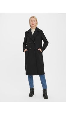 Vmclassberlin Long Wool Coat Cp Black