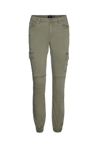 Vmivy Mr Ankle Cargo Pants Ivy Green