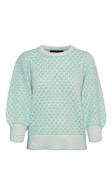 VMJAYDA 3/4 O-NECK PULLOVER GA BOO LCS Limpet Shell