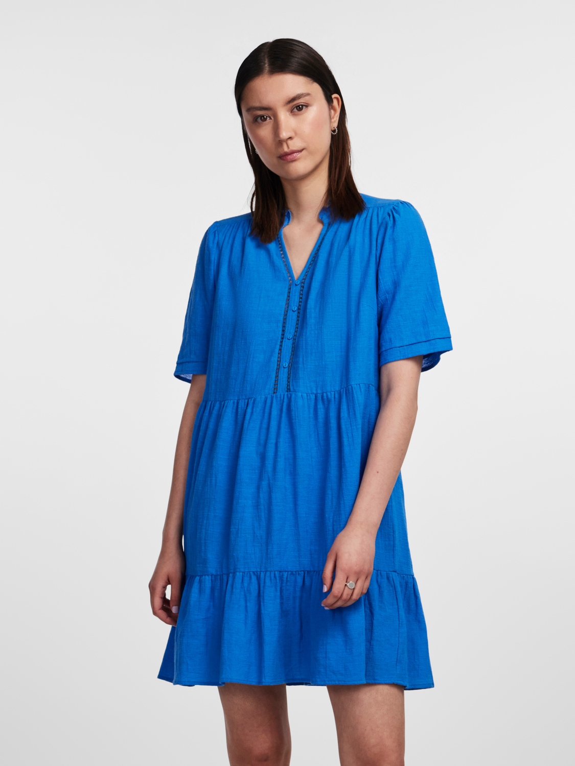 Køb Pcjeanita Ss Dress French Blue