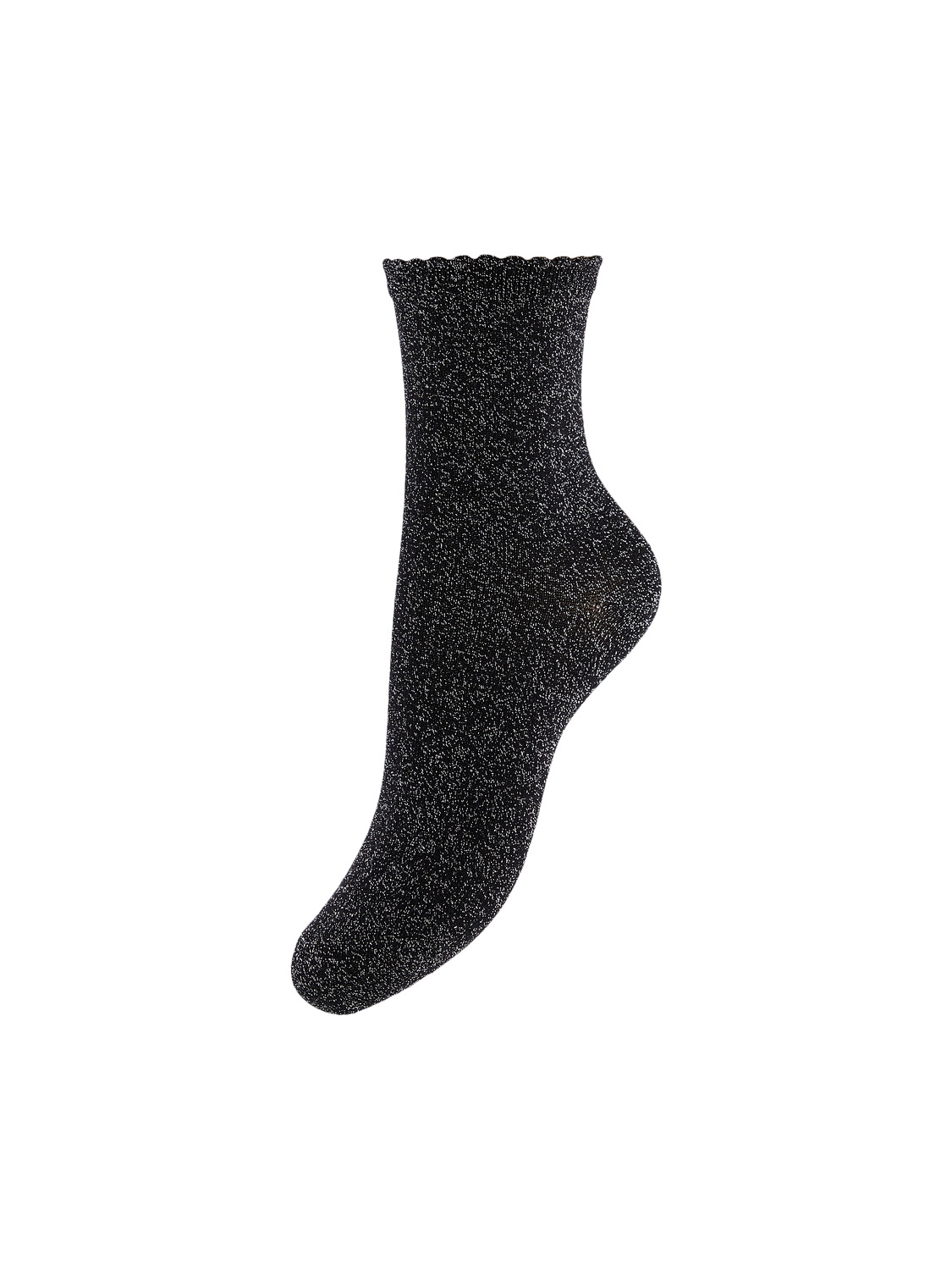 Køb Pcsebby Glitter Long - Pack Socks Noos Black