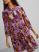 Yasflowly 3/4 Dress Aster Purple